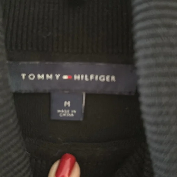 Tommy Hilfiger Black Turtleneck Sweater - Picture 2 of 4